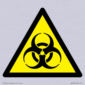 W009 Warning: Biological hazard